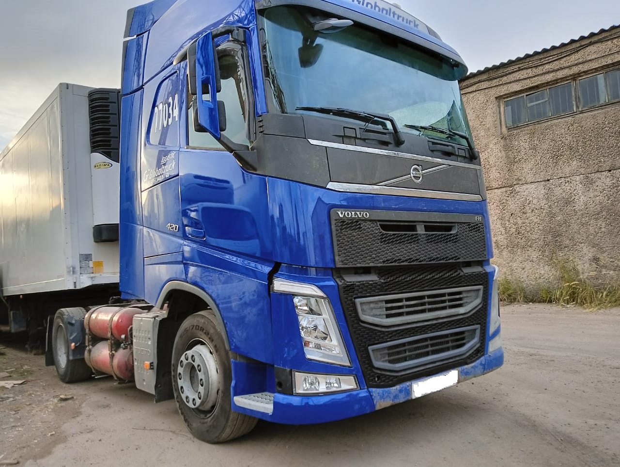 После Ремонт тягача VOLVO FH