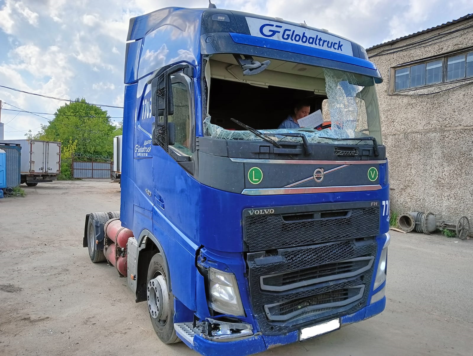 До Ремонт тягача VOLVO FH