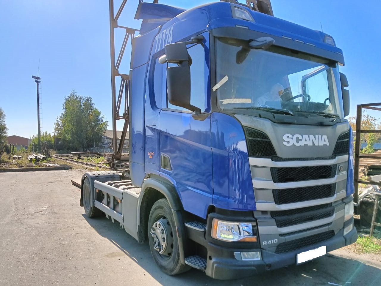 После Ремонт тягача Scania