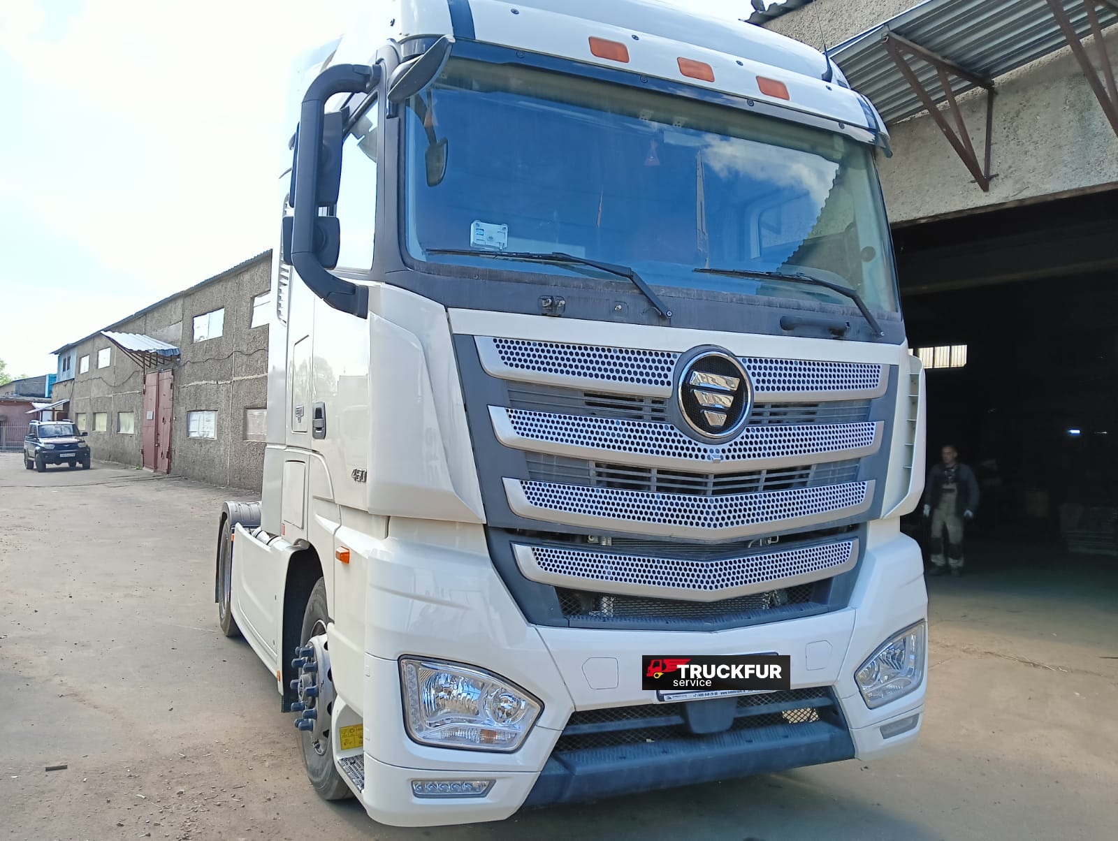 После ремонт тягача FOTON 450