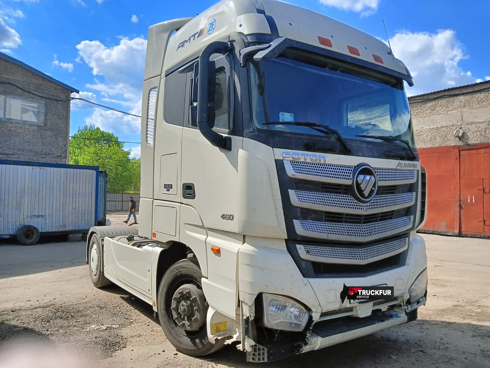 До ремонт тягача FOTON 450